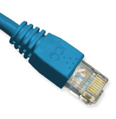 ICC Category 6 Patch Cord 25 FT. RJ45 Booted (Blue)