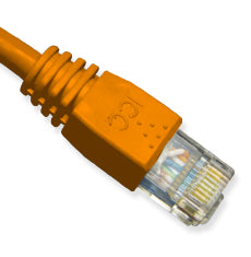 ICC Ultra Slim Line Booted Category 5e Patch Cord 5 Ft. (Orange)