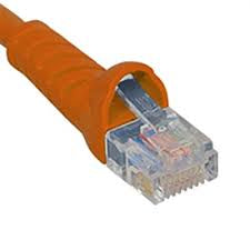 ICC Booted Category 5e Patch Cord 7 Ft. (Orange)