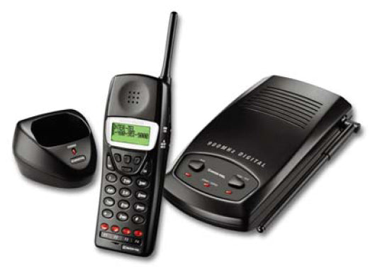 Intertel 618.4015 Encore INT1400 Cordless Phone (Black)