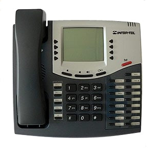 Intertel Axxess 550.8660 6-Line IP Display Phone (Grey/Refurbished)