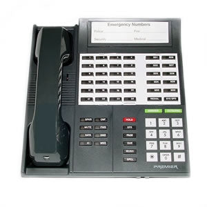 Intertel Premier 660.3000 24-Button Phone (Charcoal/Refurbished)