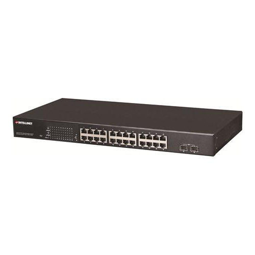 Intellinet 560559 24-Port Gigabit Switch All PoE Managed