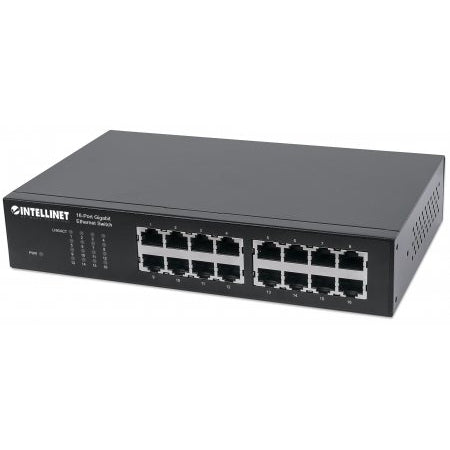 Intellinet 561068 16-Port Gigabit Ethernet Switch