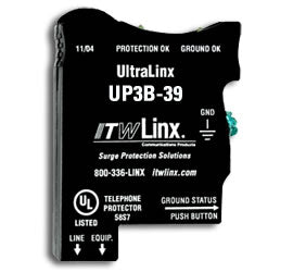 ITW UltraLinx UP3B-39 Solid-State 66 Block Protection