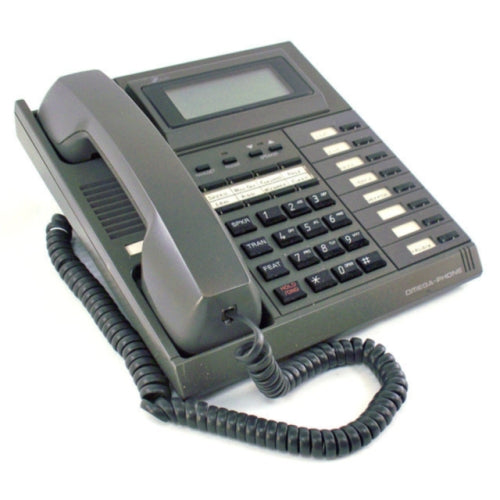Iwatsu 104020 ADIX Omega IX-8KTD 8-Button Speaker Telephone Set (Grey/Refurbished)
