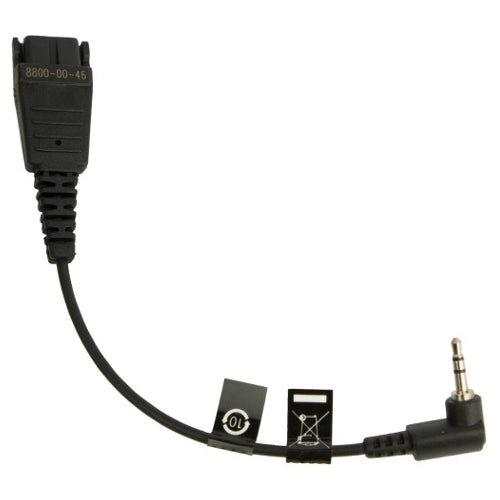Jabra 8800-00-46 Quick Disconnect to 2.5mm Headset Adapter
