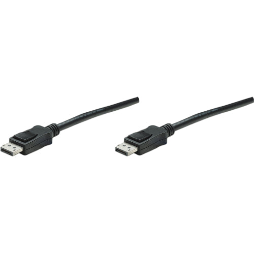 Manhattan 307116 6.6ft DisplayPort Male to Male Monitor Cable