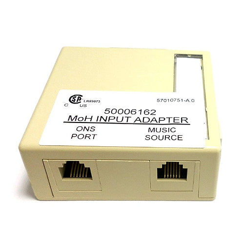Mitel 50006162 Music on Hold Input Adapter