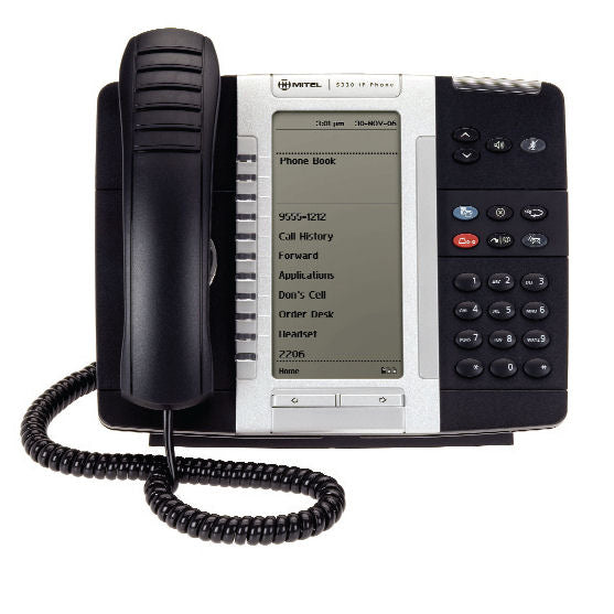 Mitel 50005070 5330 Non-Backlit IP Telephone (Charcoal/Refurbished)