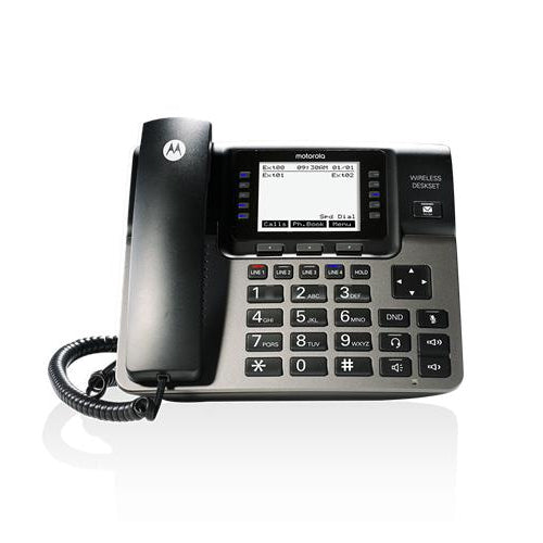 Motorola ML1100 DECT 6.0 4-Line Wireless Desk Phone