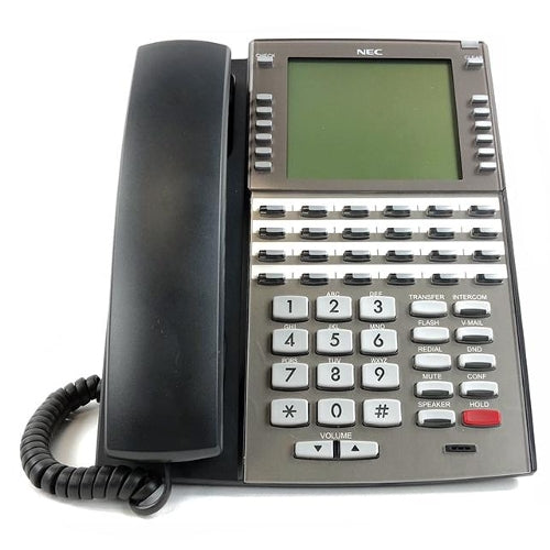 NEC 1090023 DSX 34-Button Full Duplex Super Display Phone (Black/Refurbished)