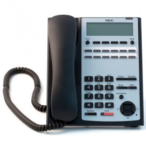 NEC SL1100 1100061 12-Button Full-Duplex Backlit Display Telephone (Black/Refurbished)