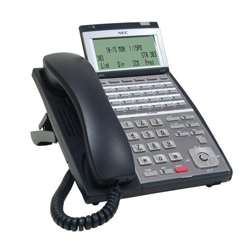 NEC 0910068 IP3NA-24TIXH IP-24e IP 24-Button Display Phone (Black/Refurbished)