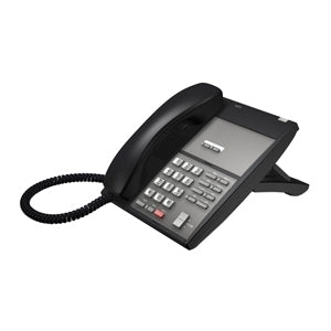 NEC 0910060 IP3NA-2TIH IP-2v 2-Button Non-Display Phone (Black/Refurbished)
