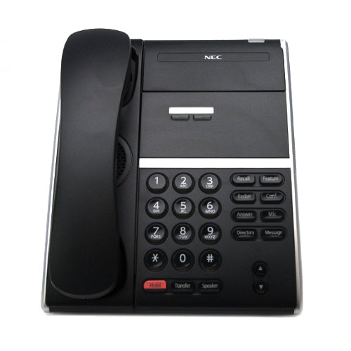 NEC DT410 650000 DTZ-2E-3 2-Button Non-Display Digital Phone (Black/Refurbished)