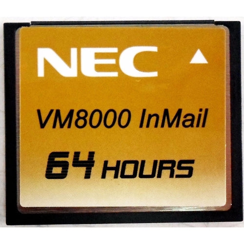 NEC Univerge 670966 VM8000 InMail 64 Hour CompactFlash Card (Refurbished)