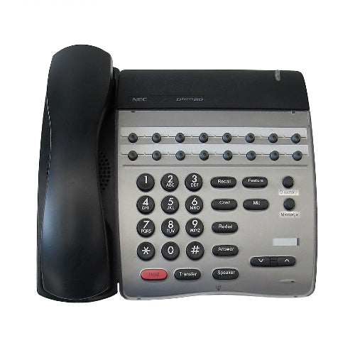 NEC Electra Elite DTH-16-1 780086 16-Button Non-Display Phone (Black/Refurbished)