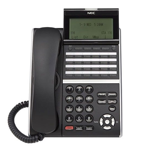 NEC ITZ-24D-3 IP Telephone (Black) Stock# 660004 Part# BE113797 (Refurbished)