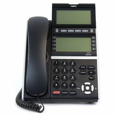 NEC ITZ-8LD-3 IP Telephone Stock# 660010 Part# BE113799 (Black/Refurbished)