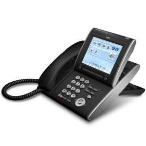 NEC DT750 ITL-320C-1 IP Sophi Large Color Touch Panel Display IP Phone (Black/Refurbished)