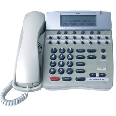 NEC DTH 16D-2 Speaker Display Phone (White/Refurbished)