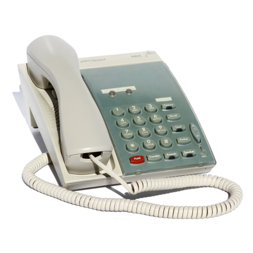 NEC DTP 2DT-1 2-Line Digital Phone (White/Refurbished)