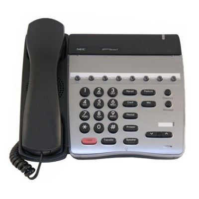 NEC DTR 16-1 Telephone (Black/Refurbished)