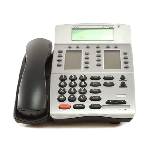 NEC DTR-16LD-1 16-Button Desi-Less Display Telephone (Black/Refurbished)
