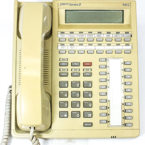 NEC ETE 16D-2 Display Phone (White/Refurbished)