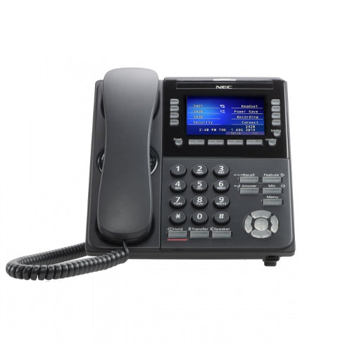 NEC DT920 ITK-8LCX-1 Self-Labeling Color Display IP Phone