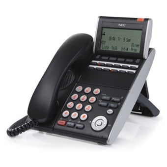 NEC 690009 ITL-12PA-1 DT730 12-Button Display IP Phone (Black/Refurbished)