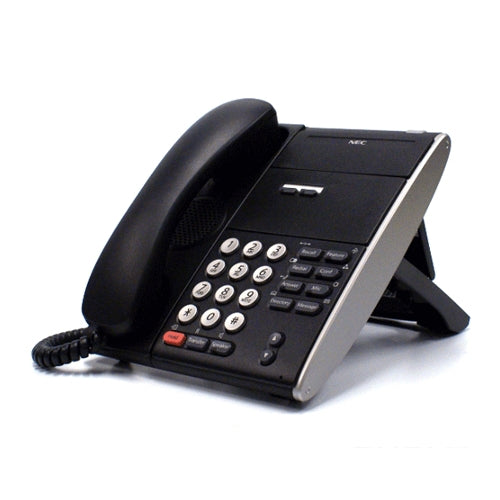 NEC DT710 ITL-2E-1 2-Button Non-Display IP Phone (Black/Refurbished)