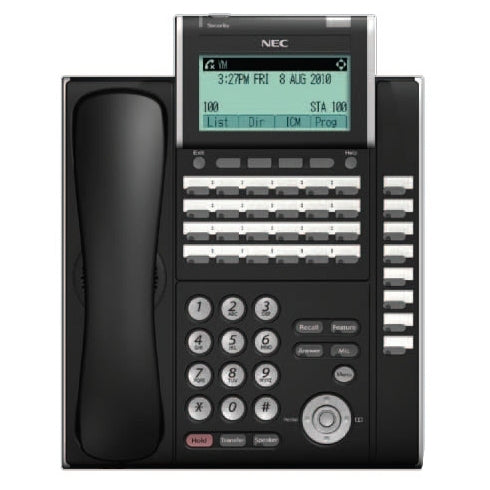 NEC DT730 ITL-32D-1 32-Button Display IP Phone (Black)