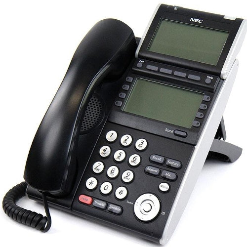 NEC 690010 ITL-8LD-1 DT730 8-Button DESI-Less Display IP Phone (Black)