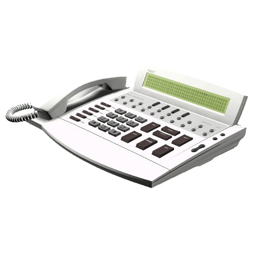 NEC NEAX SN-716 Console with Handset Cradle (White/Refurbished)