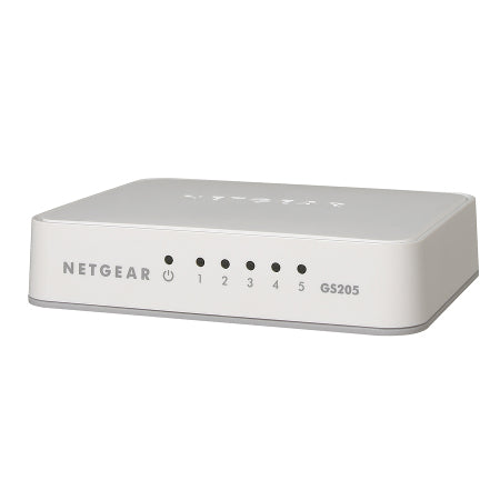 Netgear GS205-100PAS 5-Port Gigabit Ethernet Switch