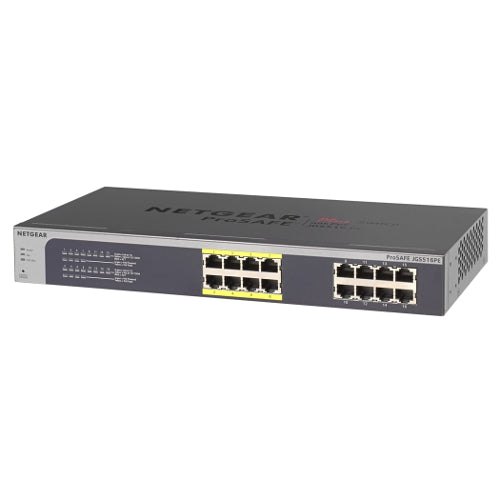 Netgear ProSafe JGS516PE-100NAS 16-Port Gigabit Ethernet Switch