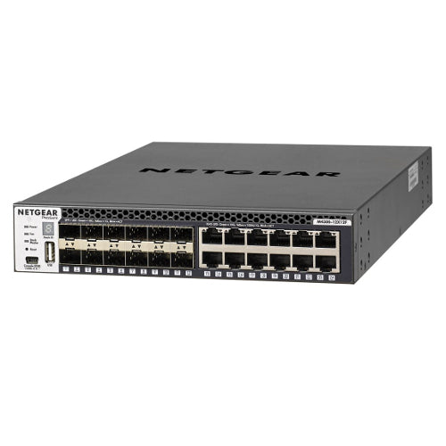 Netgear XSM4324S-100NES M4300-12x12F 12-Port Gigabit Ethernet Managed Switch
