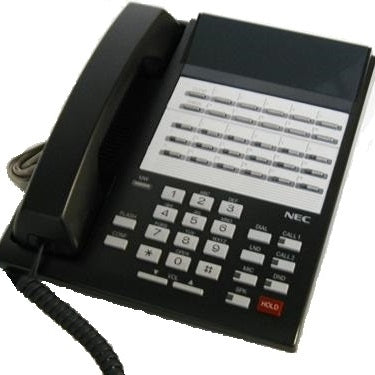 Nitsuko 92760 28-Button Speaker Phone (Black/Refurbished)