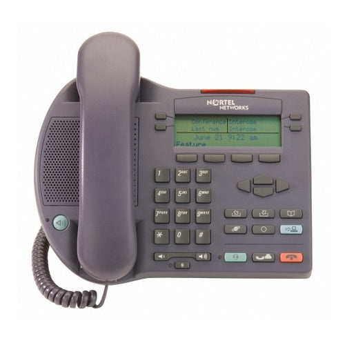 Nortel i2002 NTDU76 IP Telephone with Power (Ether Grey/Refurbished)