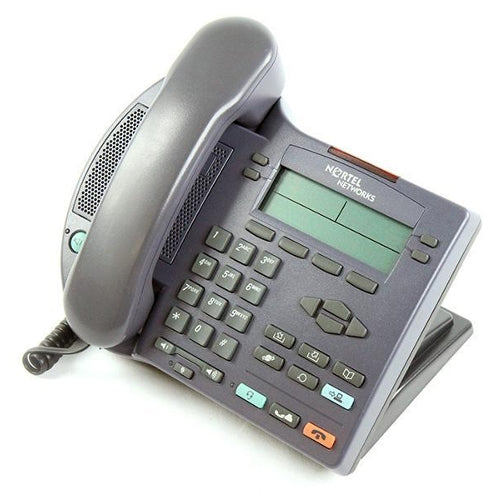 Nortel i2002 NTDU76BB IP Phone with Power Supply (Charcoal/Refurbished)