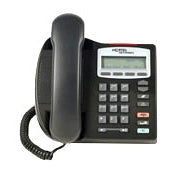 Nortel NTDU90 i2001 IP Phone - ICON With Silver Bezel (Charcoal)