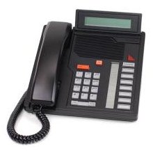 Nortel Meridian M5208 Display Phone NT4X41 (Black)