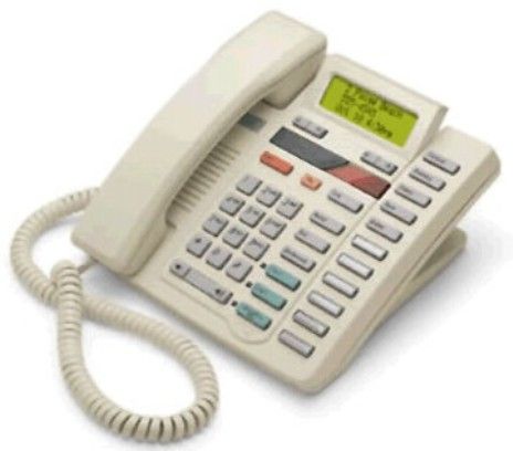Nortel M9417CW 2-Line Display Phone (Ash/Refurbished)