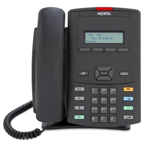Nortel 1210 NTYS18BC70E6 IP Phone (Charcoal/Refurbished)
