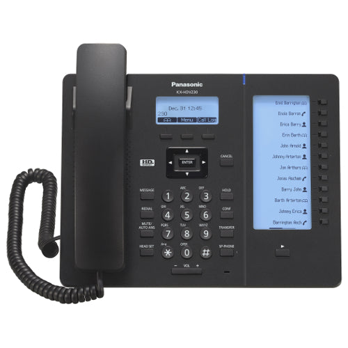 Panasonic KX-HDV230B_AC SIP Phone with Power Supply