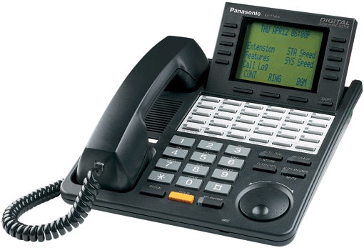 Panasonic KX-T7456 Digital Telephone (Black/Refurbished)