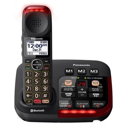 Panasonic KX-TGM430B Amplified Bluetooth Cordless Phone with 1 Handset