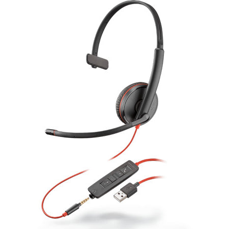 Plantronics Blackwire 209746-101 C3215 Monaural USB-A Headset